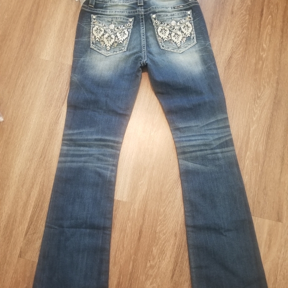 NWT Miss Me "Western Aztec" Jeans - Picture 6 of 7